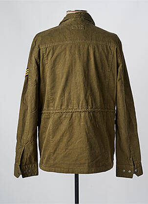 Veste casual coupe droite vert DAYTONA homme