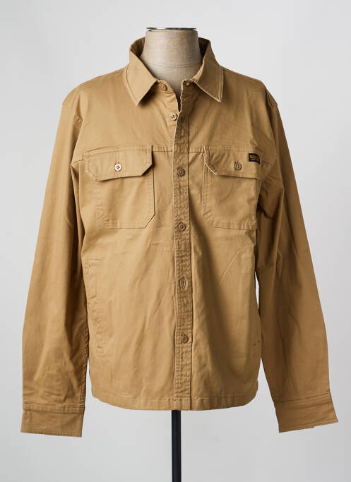 Veste casual fermeture boutonnée sur le devant beige DAYTONA homme