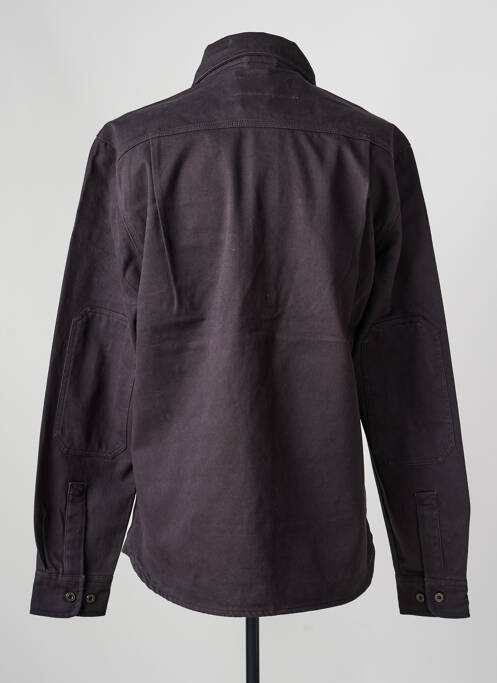 Veste casual fermeture boutonnée sur le devant bleu IRON AND RESIN homme