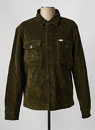 Blouson manches longues vert IRON AND RESIN homme