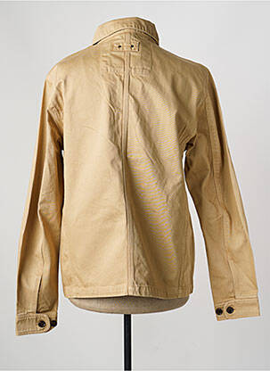 Veste casual fermeture boutonnée sur le devant beige DAYTONA homme