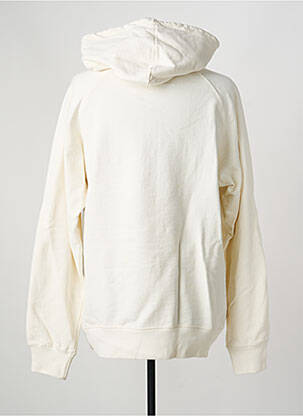 Sweat-shirt à capuche manches longues manches longues beige IRON AND RESIN homme