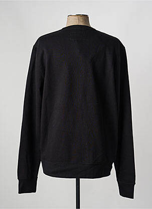 Sweat-shirt stretch manches longues noir DAYTONA homme