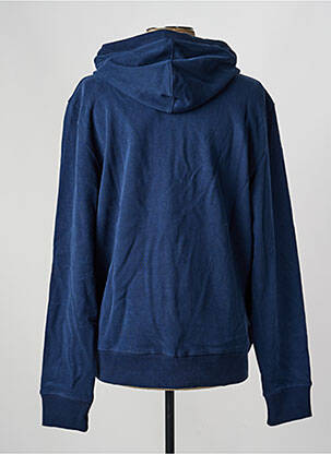 Veste casual coupe droite bleu DAYTONA homme