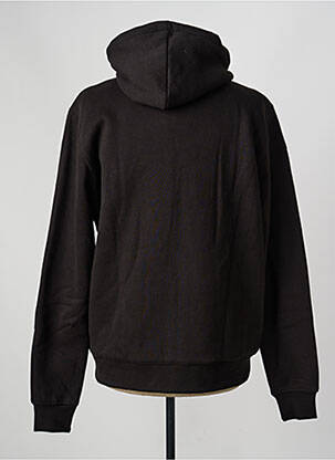 Veste casual finition intérieure fourrure synthétique noir DAYTONA homme