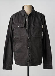 Veste casual fermeture boutonnée sur le devant gris IRON AND RESIN homme