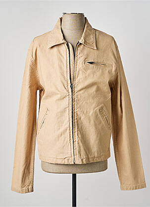 Veste casual col chemisier beige IRON AND RESIN homme