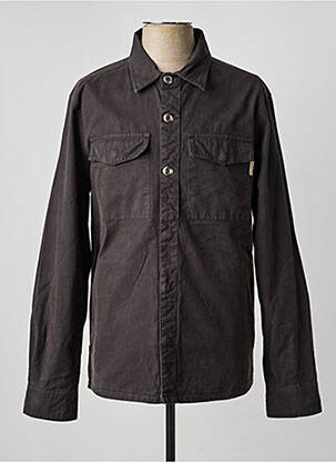 Chemise manches longues poches gris IRON AND RESIN homme