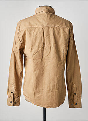 Veste casual fermeture boutonnée sur le devant beige IRON AND RESIN homme