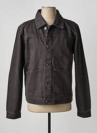Veste casual fermeture boutonnée sur le devant gris IRON AND RESIN homme