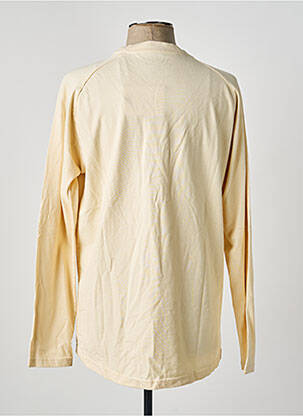 T-shirt coupe droite manches longues beige IRON AND RESIN homme