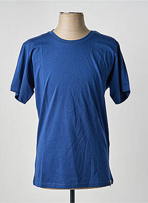 T-shirt coupe cintrée manches courtes bleu IRON AND RESIN homme