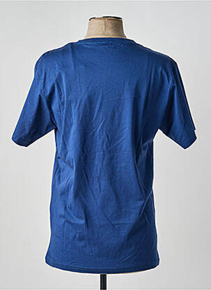 T-shirt coupe cintrée manches courtes bleu IRON AND RESIN homme