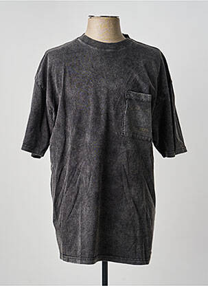T-shirt stretch manches courtes gris IRON AND RESIN homme