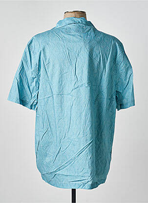 Chemise manches courtes imprimé fantaisie bleu IRON AND RESIN homme