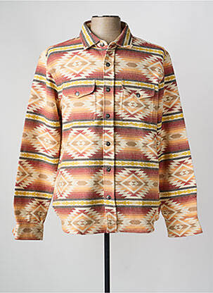 Veste casual fermeture boutonnée sur le devant orange IRON AND RESIN homme