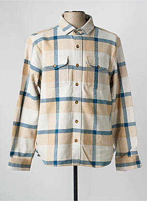 Veste casual coupe droite beige IRON AND RESIN femme
