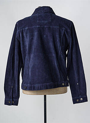 Veste casual fermeture boutonnée sur le devant bleu IRON AND RESIN homme