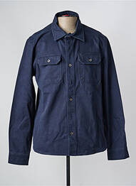 Veste casual fermeture boutonnée sur le devant bleu IRON AND RESIN homme