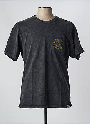 T-shirt stretch manches courtes gris IRON AND RESIN homme