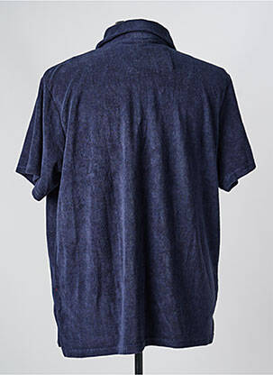 Chemise manches courtes coupe droite bleu IRON AND RESIN homme
