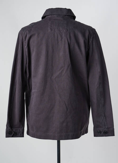 Veste casual fermeture boutonnée sur le devant gris IRON AND RESIN homme