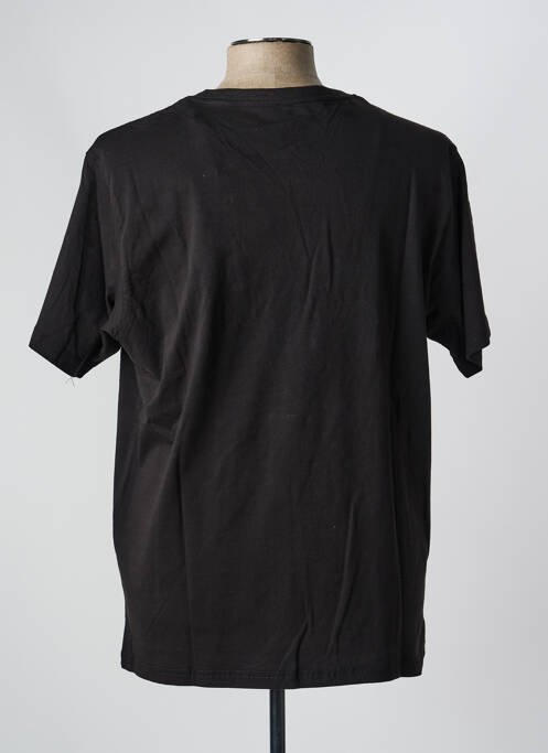 T-shirt stretch manches courtes noir IRON AND RESIN homme