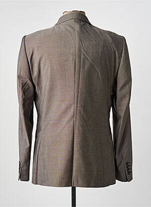 Veste chic finition intérieure doublure satiné gris HAFNIUM homme