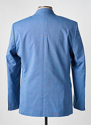 Veste chic finition intérieure doublure satiné bleu HAFNIUM homme