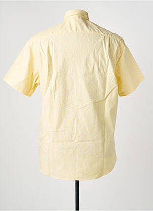 Chemise manches courtes poches jaune MISE AU GREEN homme