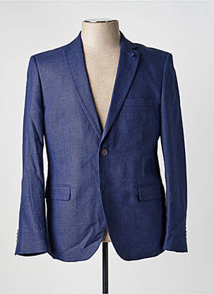 Blazer coupe cintrée bleu DOSGALGOS homme