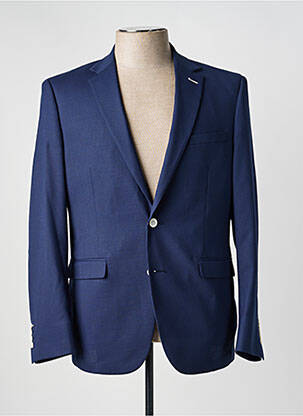 Blazer coupe cintrée bleu HAFNIUM homme