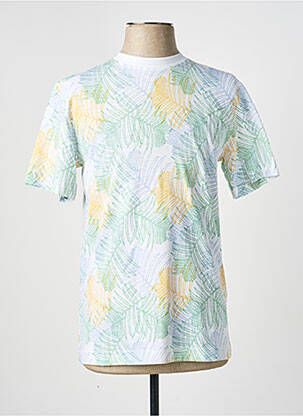 T-shirt stretch manches courtes blanc TOM TAILOR homme