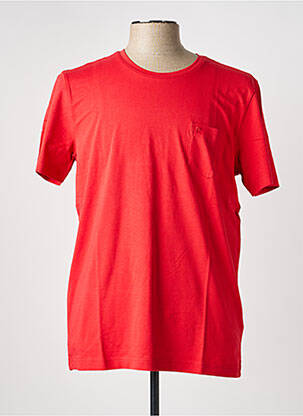 T-shirt stretch manches courtes rouge PIERRE CARDIN homme