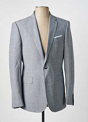 Veste chic tissage chiné gris HAFNIUM homme