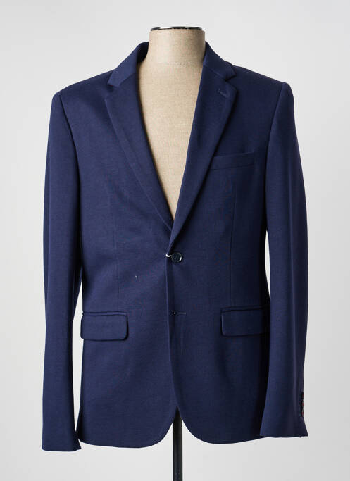 Blazer coupe cintrée bleu DOSGALGOS homme