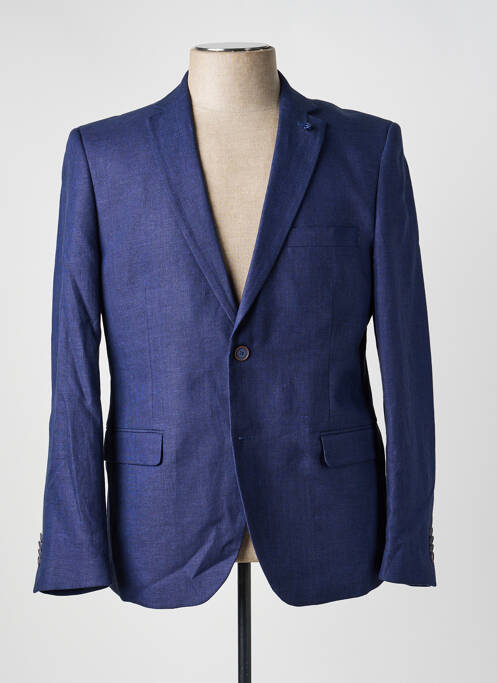 Blazer coupe cintrée bleu DOSGALGOS homme