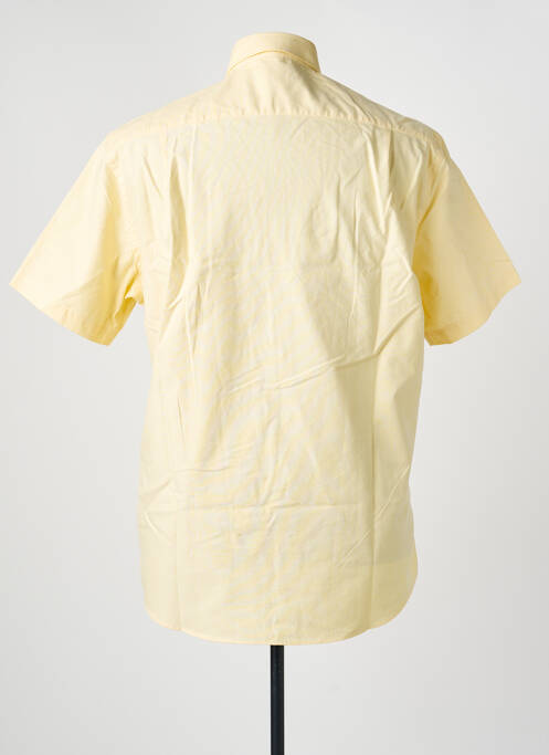 Chemise manches courtes poches jaune MISE AU GREEN homme