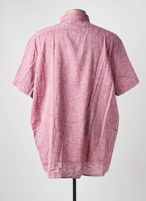 Chemise manches courtes poches rouge JUPITER homme