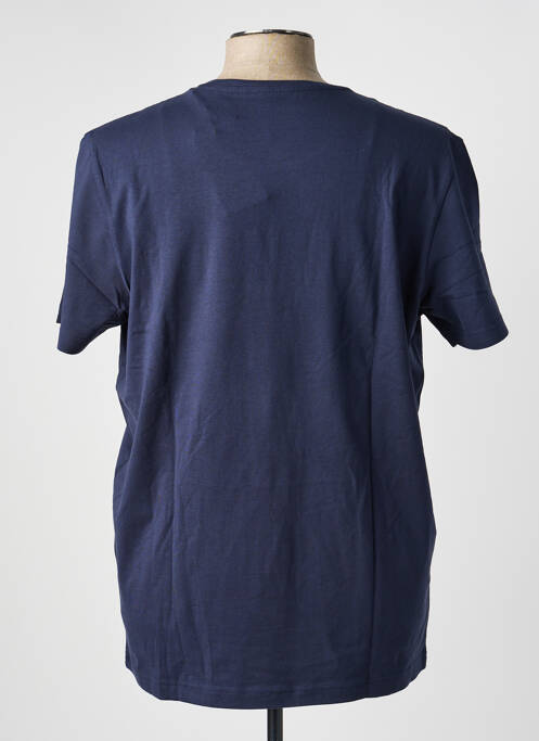 T-shirt stretch manches courtes bleu PIERRE CARDIN homme