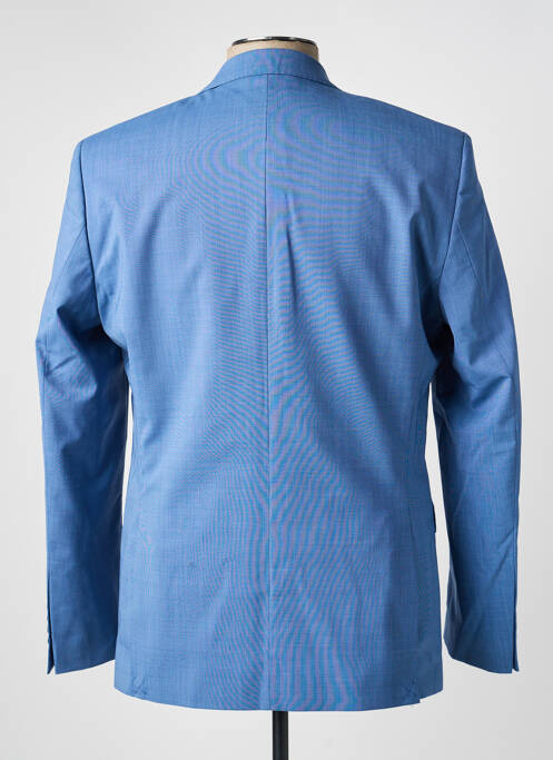 Veste chic tissage chiné bleu HAFNIUM homme