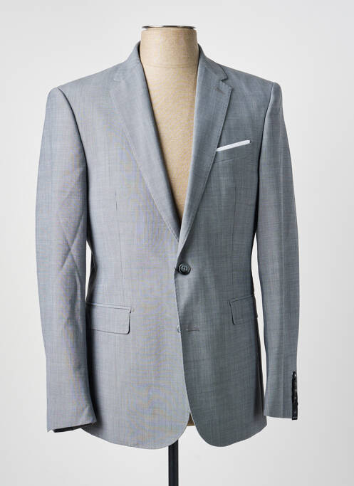 Veste chic tissage chiné gris HAFNIUM homme