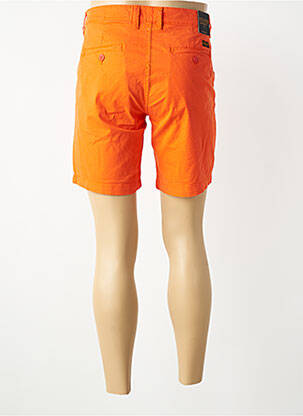 Bermuda tissage popeline taille normale orange DAYTONA homme
