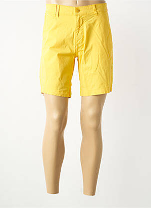 Bermuda tissage popeline taille normale jaune DAYTONA homme