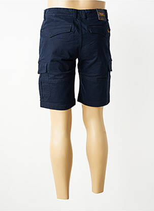 Bermuda tissage popeline taille normale bleu DAYTONA homme