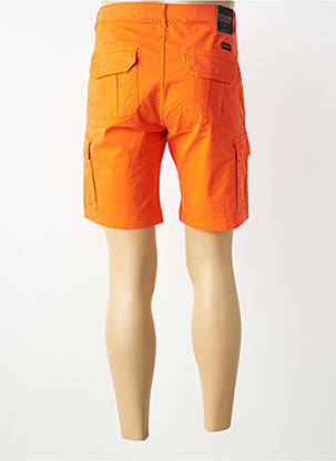 Bermuda tissage popeline taille normale orange DAYTONA homme