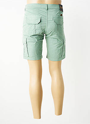 Bermuda tissage popeline taille normale vert DAYTONA homme