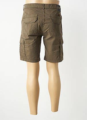 Bermuda tissage popeline taille normale vert DAYTONA homme