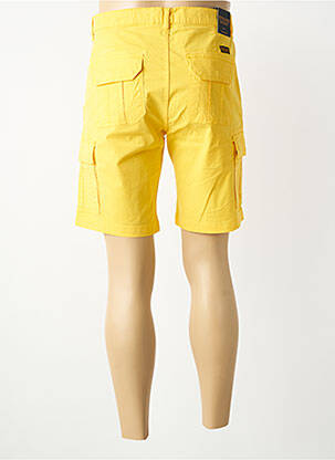 Bermuda tissage popeline taille normale jaune DAYTONA homme