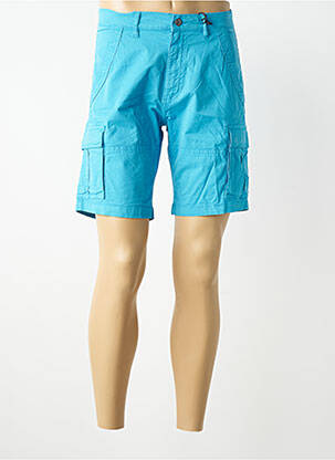 Bermuda tissage popeline taille normale bleu clair DAYTONA homme